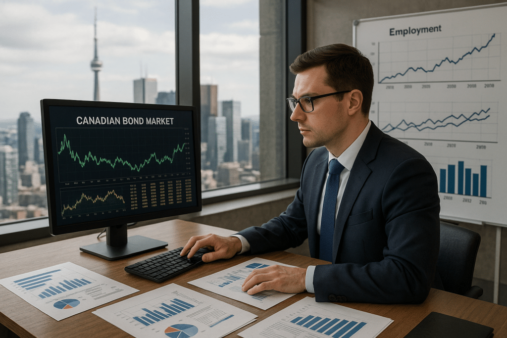 Canadian Bonds Rise Amid Job Market Shakeup