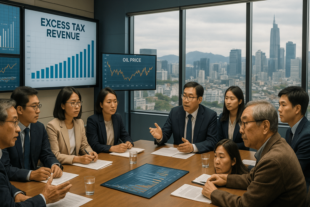 South Korea’s Extra Budget to Tackle Oil Shock with Excess Tax Revenue